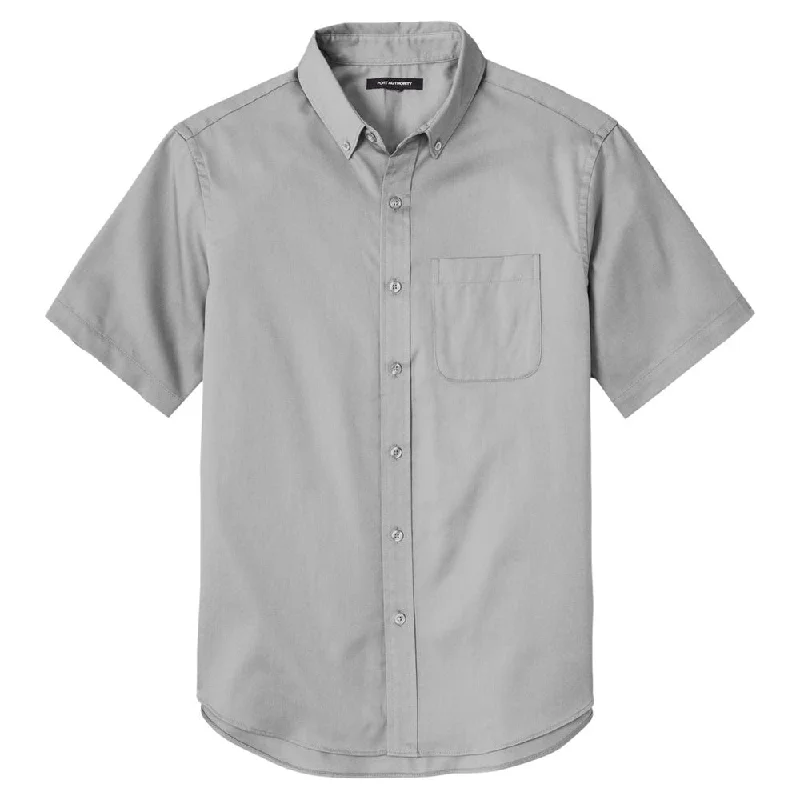 Port Authority® Short Sleeve SuperPro React Twill Shirt