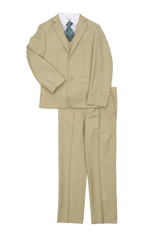 "Austin" Kids Khaki 5-Piece Suit (Geoffrey Beene / AXNY)