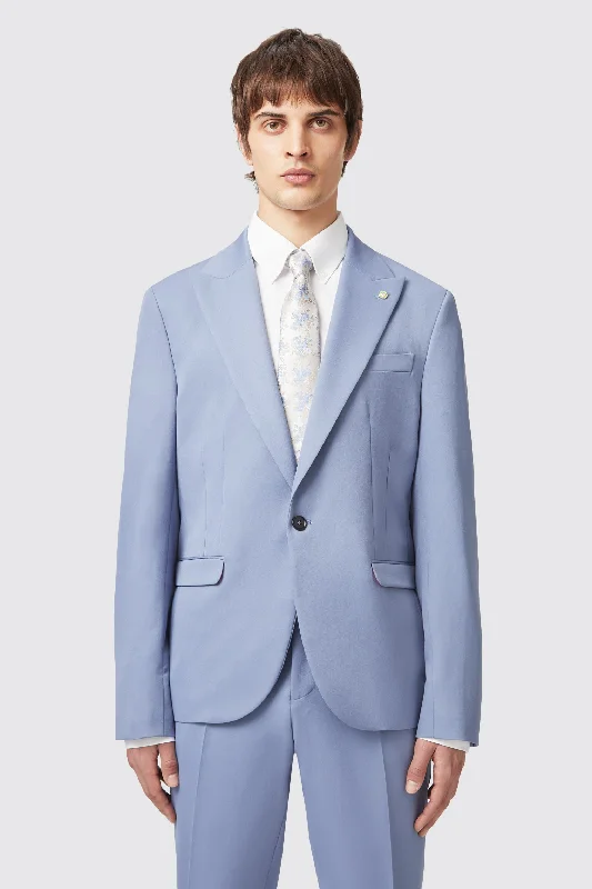 Buscot Slim Fit Blue Jacket - ARCHIVE