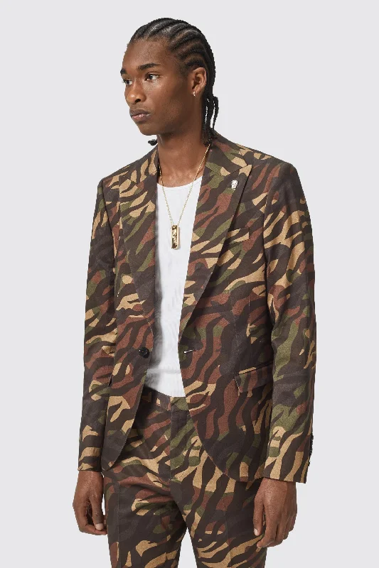 Gables Slim Fit Camo Jacket - ARCHIVE