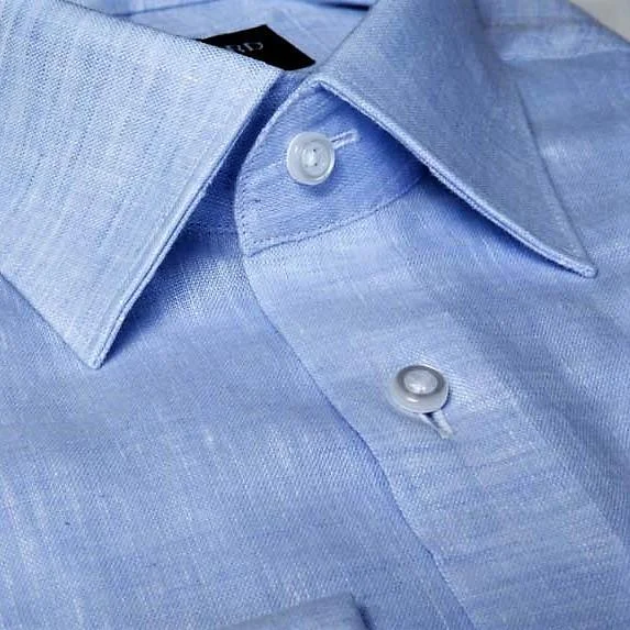 Light Blue Linen Shirt