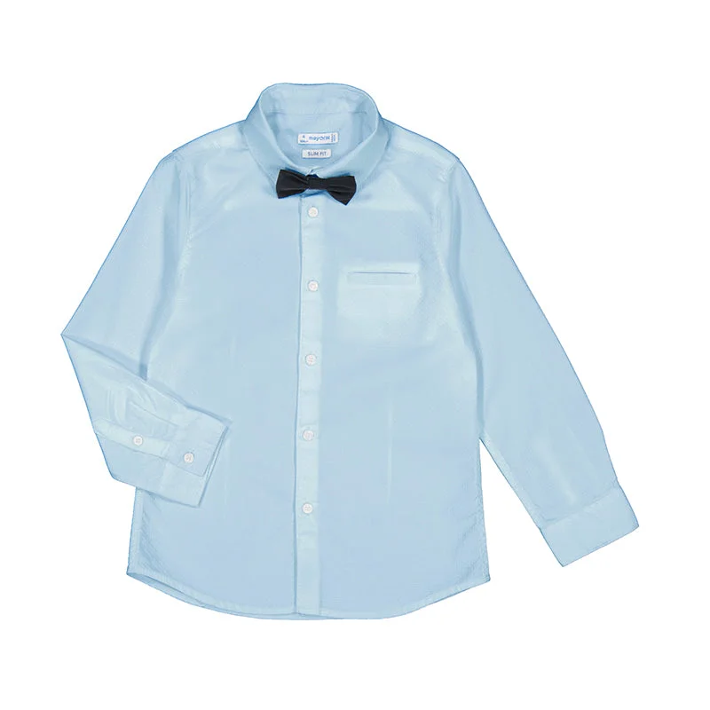 Mayoral Mini Blue Dress Shirt_4108-52