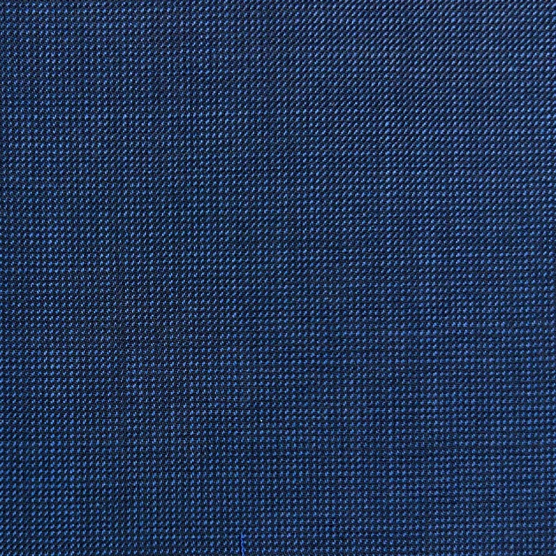 Navy Nailhead With Comfort Stretch