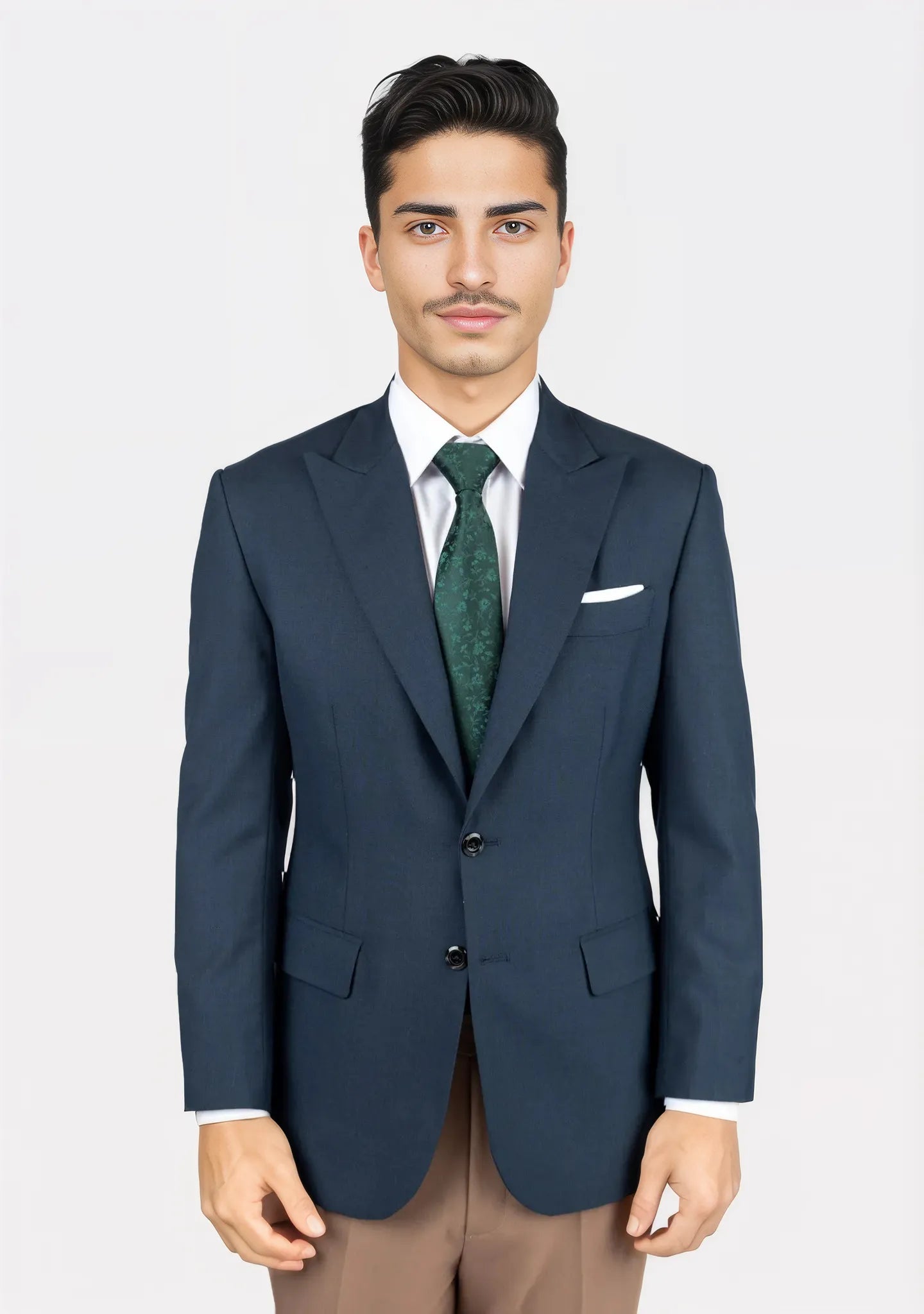 Bryant Aegean Blue Sharkskin Jacket