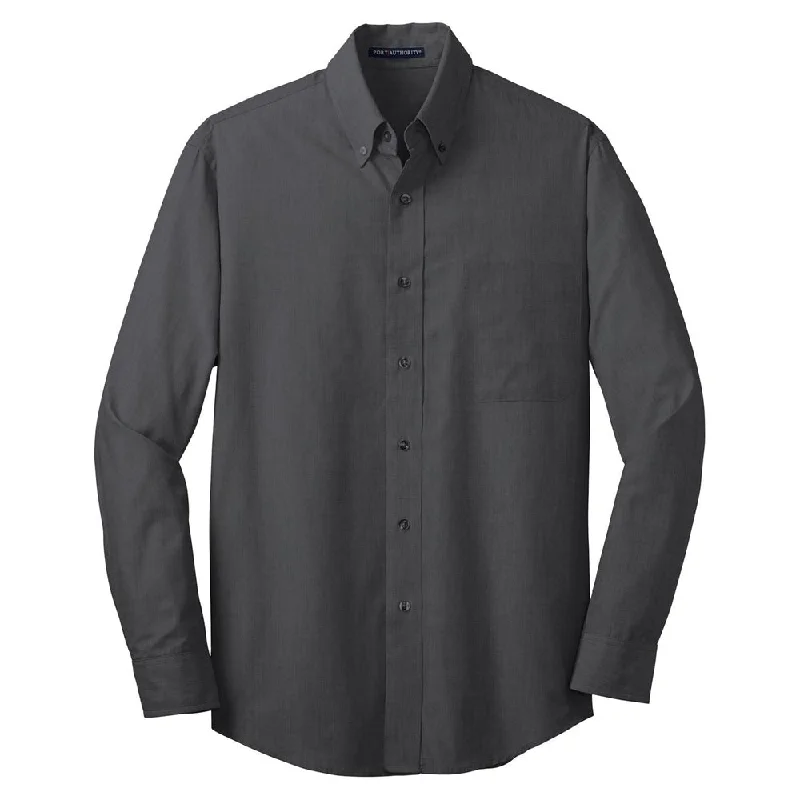 Port Authority® Tall Crosshatch Easy Care Shirt