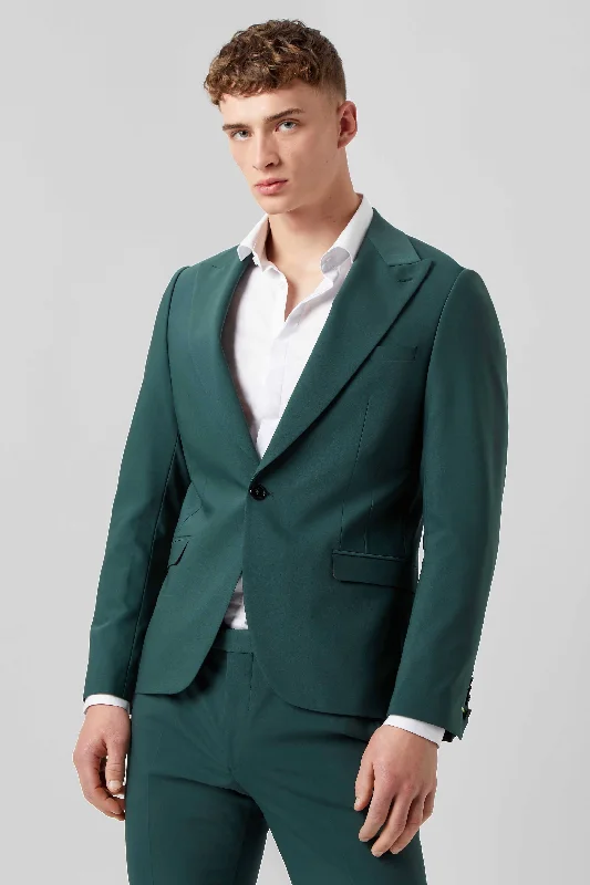 Buscot Slim Fit Forest Green Jacket - ARCHIVE