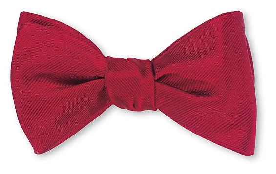 Red Derwin Repp Bow Tie - B2653