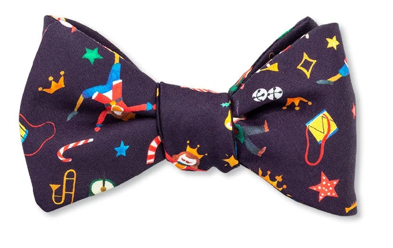 Navy Tumbling Toys Liberty London Bow Tie - B5182