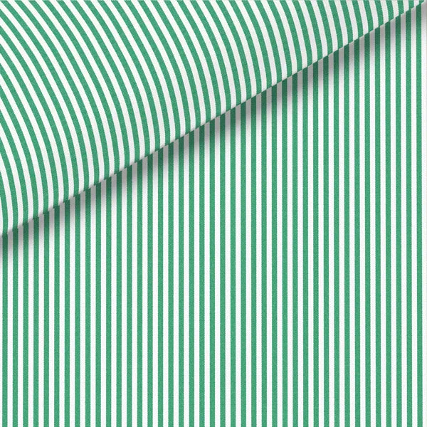 Green Stripe Broadcloth Dress Shirt