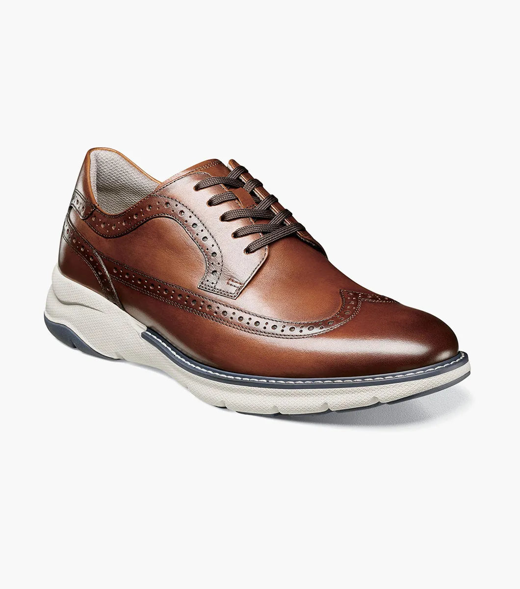 Florsheim Norwalk Plain Toe Oxford Shoe - Cognac