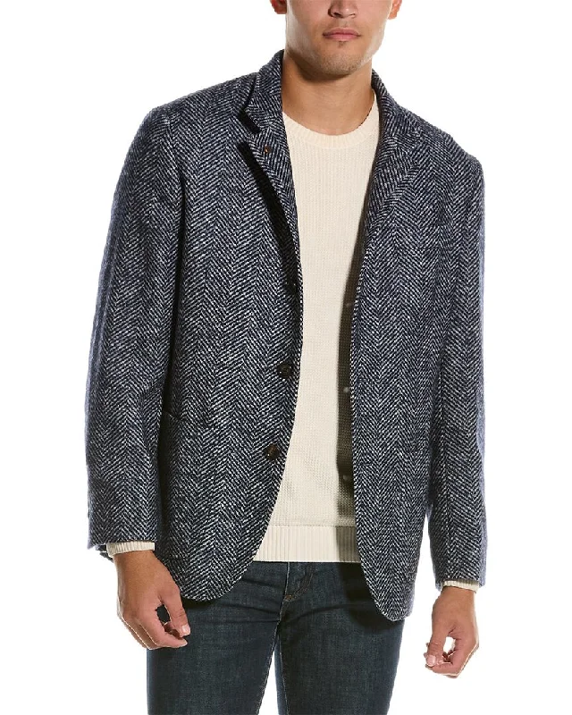 Brunello Cucinelli Wool & Alpaca-Blend Blazer