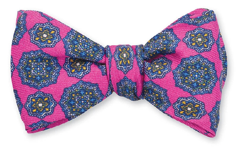 Pink Edisto Medallions Bow Tie - B5439