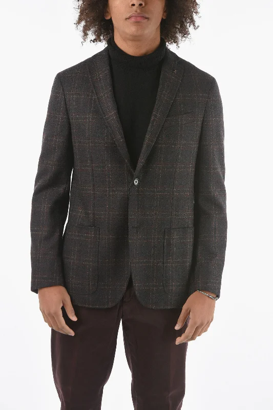 Corneliani CC COLLECTION Tweed Wool Blend RIGHT Blazer