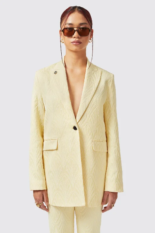 Fiore Slim Fit Yellow Jacket - ARCHIVE