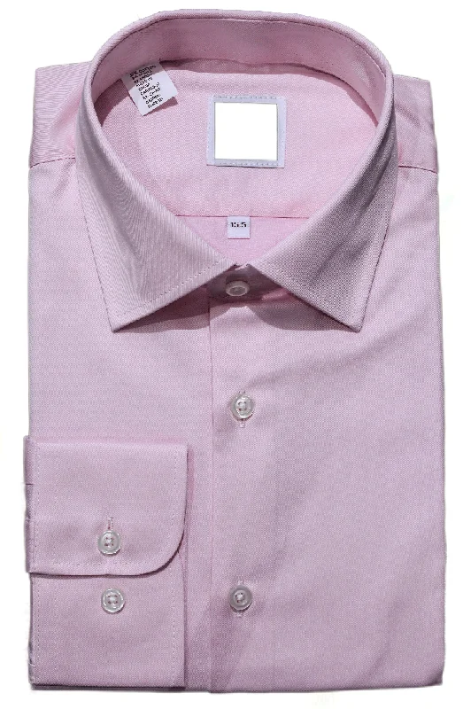 LIGHT PINK EGYPTIAN COTTON NON IRON DRESS SHIRT