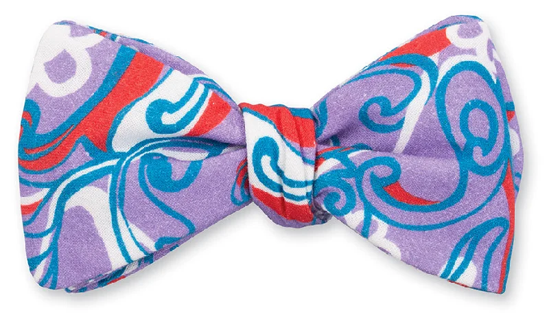 Lavender Bonjour Bow Tie - B5474