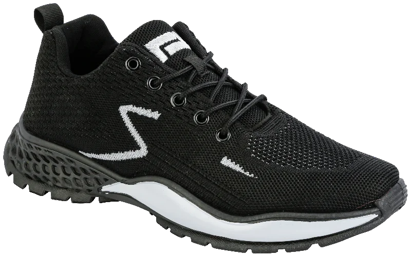 ORBIT Men's Black Ultralight Athletic Shoes SP660