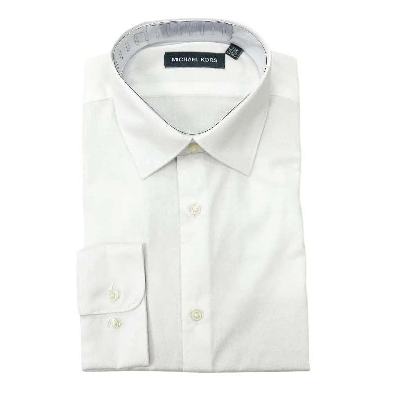 Michael Kors Boys White Dress Shirt