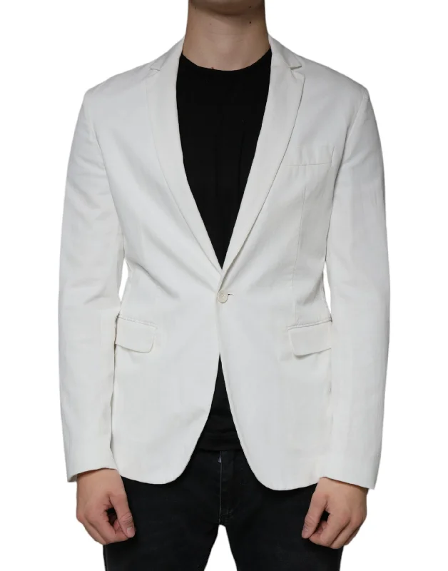 Dondup  Single Breasted One Button Dress Formal Men's Blazer