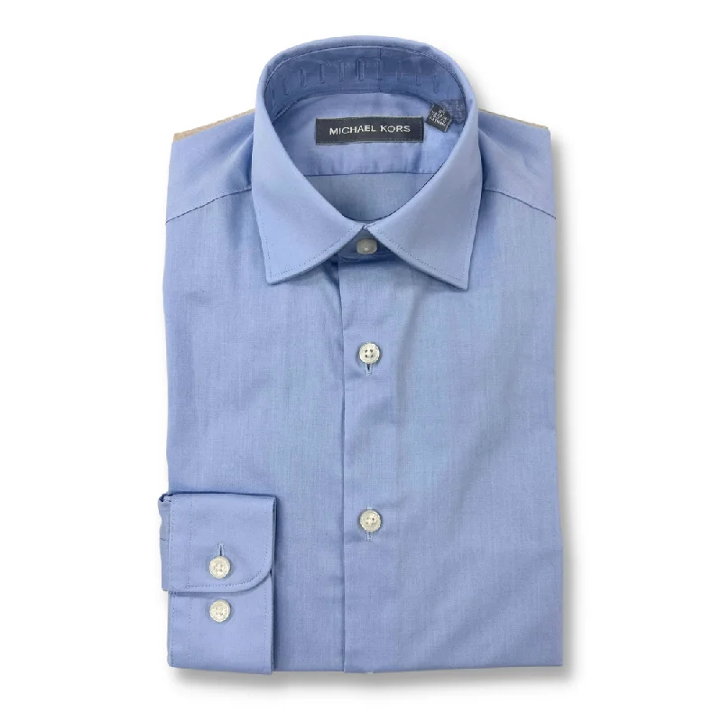 Michael Kors Boys Blue Dress Shirt