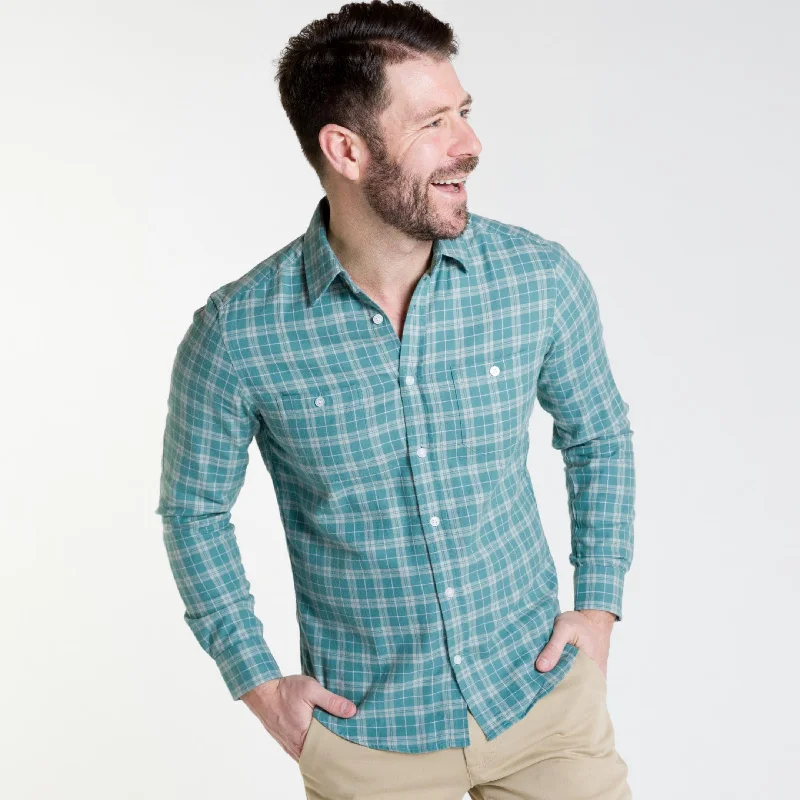 Agave Plaid Flannel Shirt