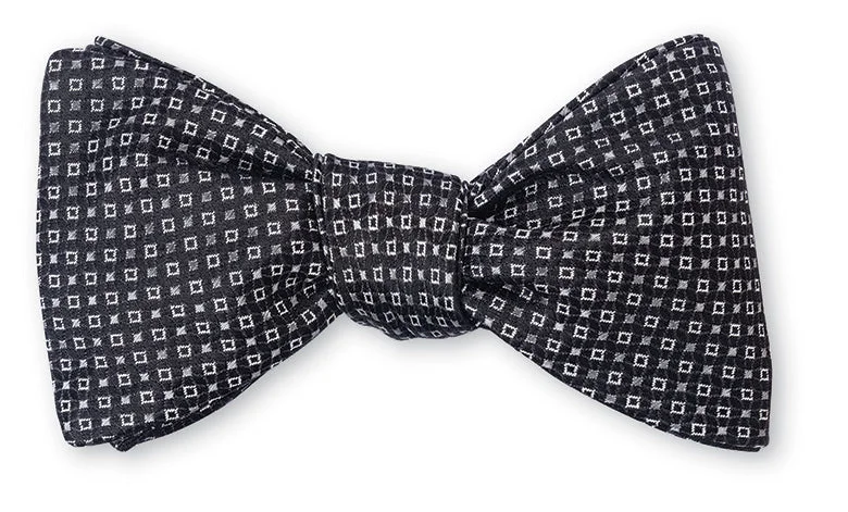 Black Pendleton Neats Bow Tie - B4952